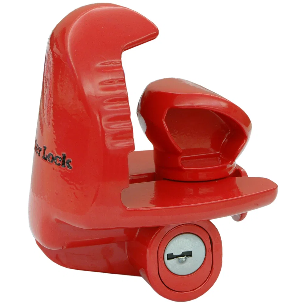 389DAT – MASTERLOCK Trailer Hitch Lock, Trailer Coupler Lock Fits 1-7/8 Inch/ 2 Inch and 2-5/16 Inch Couplers Hitch B...